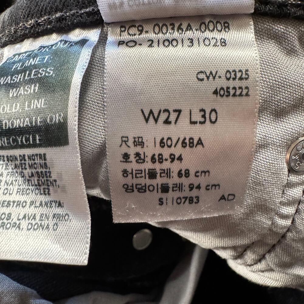 Levi's 501 Curve Jeans Women's Size 27x30 High Rise Casual Comfy Preppy Classic - Picture 9 of 13